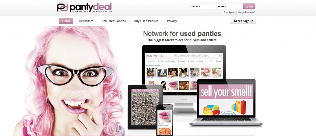 The new look of Pantydeal